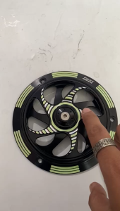 Cover Kipas Spiner Bintang Glow In The Dark Cover Kipas Spinner Lampu Pelindung Radiator Nyala