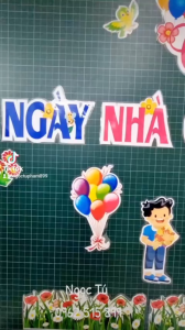 Trang trí lớp học Chúc mừng ngày Nhà giáo Việt Nam 20-11