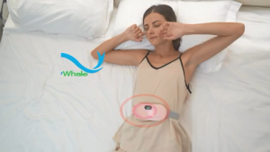 XIAOMI 暖宫护腰带 HOT Smart Warm Palace Belt Menstrual Waist Belt Heating Pad Period Warm Palace Massage Women Pain Relief Belt Electric Heating Waist Belt 暖暖包