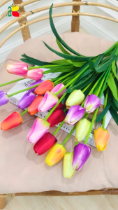 Bunga hias tulip K3 Premium SL bunga plastik artificial dekorasi hias pesta B8398