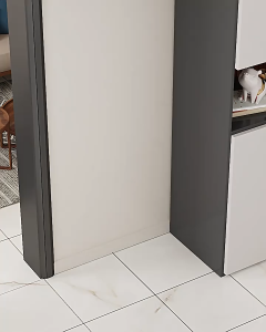 LG Rak Sepatu Kain 10/8/6 Tingkat Rak Sepatu Susun Tertutup Rak Lemari Sepatu Portable 60X30X160cm