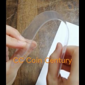10Pcs PCCB Banknote Hard Sleeve Protective Cover Transparent Holder Protector Duit Kertas Kad