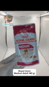 ROYAL CANIN MEDIUM ADULT POUCH 140GR MAKANAN BASAH WET FOOD