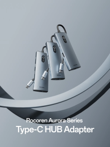 Rocoren 6/8/11 in 1 USB C Hub PD 100W RJ45 SD Reader USB 3.0 Splitter 11 in 1 Dock Station for Macbook Air Pro Samsung Xiaomi Laptop