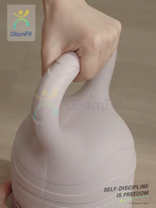 GF.เคตเทิลเบลล์แบบนุ่ม2.5-6KGปรับน้ำหนักได้ ดัมเบลหูหิ้ว ดัมเบลยกน้ำหนัก ลูกตุ้มยกน้ เขียว ชมพู ส่งจากไทย