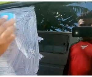Acid Rain Remover Glass Restoration Solution for Car Windshield Windows Side Mirrors Non-Acid Formula Safe Removal No Rinse Required Easy to Use Regular Large Apply and Polish Car