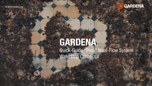 GARDENA ข้อต่อสายยางแบบมีระบบหยุดน้ำ ขนาด 3/4" (02814-20) (ใช้กับสายยาง 3/4" เท่านั้น)