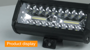 Lampu Tembak Motor Mobil Jeep Truk Off-Road 40 LED Susun 12 Volt & 24 Volt Tembus Kabut 120 Watt 16.000 Lumens