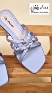 DALLEYA COLLECTION - Soraya Sandal Wanita Selop / Slip Teplek Tali Untuk Di Rumah / Casual