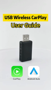 Mini Wired To Wireless 2 in 1 AI Box Carplay 5G WifI & Bluetooth 5.0 apple carplay wireless carplay adapter android car player android auto usb car android box android auto wireless adapter