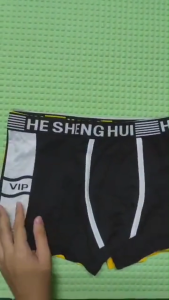 3 Pieces Mens Underwear Boxer Shorts Breathable Large Size Trend of Youth Personalized Underpants Mens New Spot 3 Pack