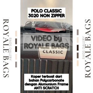 Polo Classic 3020 Series Tas Koper 20 inch / 24 inch Alumunium Frame - TSA Lock