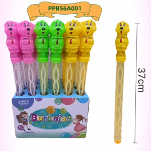 (PF001) พร้อมส่ง เป่าฟอง เป่าฟองสบู่ ทรงกระบอก ขนาดใหญ่ 37 ซม. ของเล่น ลายการ์ตูน ลายน้องหมาน่ารักๆ สําหรับเด็ก แท่งบับเบิ้ล สีสันสวยงาม 37cm (สุ่มเลือก)