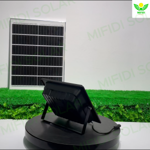 Đèn Năng Lượng Mặt Trời 60W cao cấp đèn pha sáng trên 12h chính hãng Mifidi Solar tấm pin Mono siêu lớn - BH VIP 2 năm miễn phí tận nhà