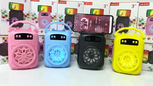 Explosive Portable Outdoor Portable Bluetooth Speaker Mobile Stand Stand Cute Audio