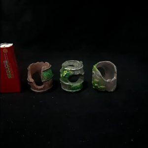 Mô Hình Thùng Gỗ Nhỏ Trang Trí Bể Cá Tiểu Cảnh Terrarium Hòn Non Bộ