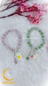 Gelang Manik Beads Charm Bracelet Karakter Lucu Gaya Fashion Korea Aesthetic Premium Original Handmade Liontin Kilau Mewah