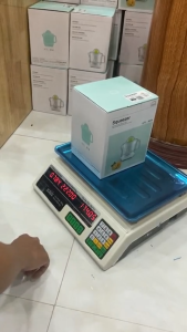 Cân Điện Tử Cân Tính Tiền Cân Điện Tử Tính Tiền Tối Đa 40kg Cao Cấp Cân Tự Động 2 Mặt Hiển Thị Dễ Dàng Sử Dụng. Cân Điện Tử Thông Minh Phù Hợp Cho Buôn Bán.