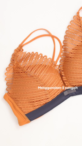 You’ve ( You Have ) BH Seamless Brokat Bra Seamless Tanpa Kawat Wanita Pakaian Dalam Wanita 100163