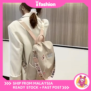 iFASHION 1323 Women Backpack Korean Style Anti Thief Travel Handbag Sling Shoulder Bag Wanita Beg Galas Belakang