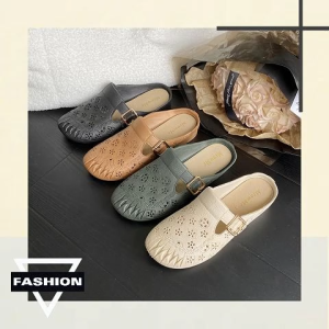 Wulove พร้อมจัดส่ง รองเท้าคัทชูหัวปิดแฟชั่น สาวออฟฟิศควรมี ใส่ทำงานได้ใส่ไปเที่ยวสุดปัง ราคาถูกตาแตก ลวดลายสวยทันสมัย ดูเรียบแต่โก้ ใส่ได้หลายงาน ของมันต้องมีนะแม่