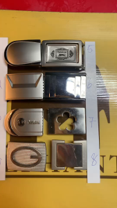 หัวเข็มขัดสุภาพขนาด34มมแบบหัวเกาะเนื้อซิ้งค์สีนิเกิลแบบELEPHANT