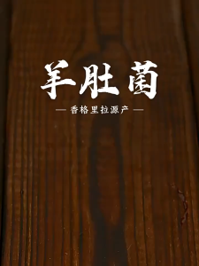 Chinese Herbs Herbal Medicine 羊肚菌 Dry Good Morchella Soup Mushroom Soup Material 中药材 干货 菌类 煲汤食材 YC41