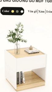 FREESHIP HCM - Tủ Đầu Giường Tab Đầu Giường Gỗ MDF Tatana TG002 - có thiết kế theo yêu cầu khách hàng