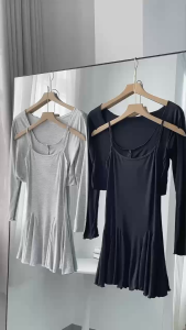 Set Đầm Ngắn 2 Dây + Áo Khoác Chất Thun Mỏng - Tharo Clothing [SET0022]