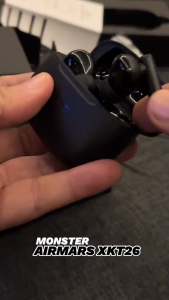 Monster XKT26 Bluetooth headset new music wireless high sound quality noise reduction game low latency in-ear ultra-clear microphone high definition voice call 24 hours long battery life