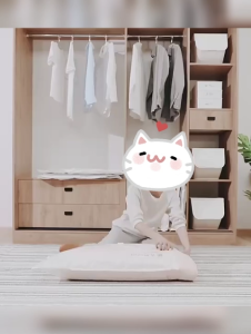 Hoptech ถุงสูญญากาศ เก็บเสื้อผ้าผ้าห่มผ้านวมจัดเก็บของกระชับพื้นที่แพ็คของเดินทางถุงใส่เสื้อผ้าพกพา