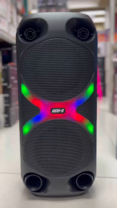 ลำโพงบลูทูธไร้สาย รุ่น GD2411-GD2418 ขนาดดอกลำโพง4*2นิ้ว รองรับUSB TF ไฟLEDปรับปิดได้ เสียงดี