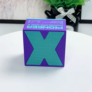 X1 Mini Bass Bluetooth Speaker Wireless Cool Clear HiFi Stereo Colorful Square Speaker Suitable for Outdoors