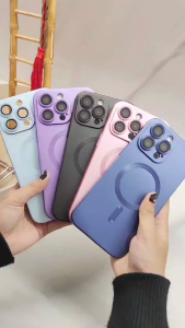 CASE MAGNETIC ULTRATHIN TPU MATTE FOR IPHONE 15 15PRO 15PROMAX 14 14PRO 14PROMAX 13 13PRO 13PROMAX - AYFONE CASE AF-006