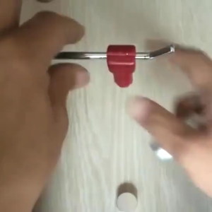 Plastic Screen Hook Locker Hanger Hook Stopper Fastener Peg Hook Stop Lock Anti Theft Peg Magnetic Locks For Retail Shop 6mm