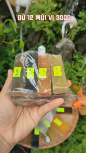 Vụn xà bông 10- 12 mùi vị 100g- 300g xà phòng htx sinh dược 100% thảo dược tự nhiên AN TOÀN CHO MẸ BẦU VÀ TRẺ EM