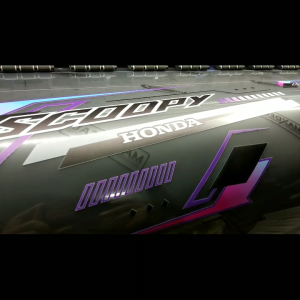 STIKER STRIPING TRANSPARAN UV MOTOR SCOOPY FI 2013 2017 KODE SSFI-UV - 420 Design