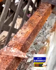 Anti Rust Paint for Primer Metal Rustproof Rusty Remover Stainless Steel Protection Anti-Corrosion & Rust Removal with Free Brush Cat Anti Karat 金属除锈剂