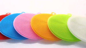 SN COD Spon Silikon Cuci Piring Bulat / Sponge Karet / Spon Anti Kuman / Sponge Cuci Piring