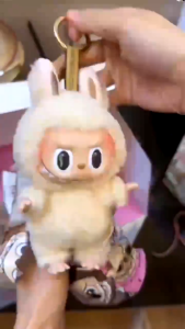 LABUBU The Monsters Macaron Plush Doll Vinyl Face Stuffed Toy Figures Blind Box Trendy toy for Birthday Creative Gift