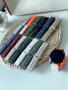 สายซิลิโคนสำหรับ Samsung Galaxy Watch 7 40มม.44มม. คลุมทั้งหมดเคสป้องกันน้ำหนักเบา กันชนเคส Galaxy Watch7 เคส