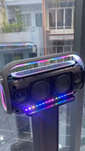 Loa Xách Tay YIBOLANG F3 Pro Công Suất 230W 2 Bass 20 Âm Thanh Cực Khủng Nghe Siêu Hay Tặng Kèm 2 Micro Không Dây Và Phụ Kiện Dây Đeo Chéo Phù Hợp Karaoke Giải Trí Quán Bar Dã Ngoại