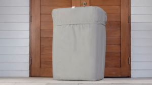 [หน้าฝนรอด แดดแรงเอาอยู่] ผ้าคลุมเครื่องซักผ้า ฝาบน กัน UV กันฝนสาด รุ่น Heavy Duty