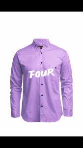Long sleeved Shirt Lilac Premium | Kemeja Polos Lilac Pria | Kemeja Lengan panjang Lilac