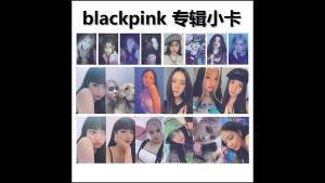 BLACKPINK THE SHOW Series Ground & Individual Card Set Collection Kpop Rose Jennie Lisa Jisoo Photocard