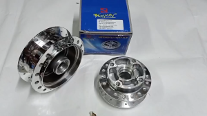 ดุมล้อ wave110i ปี2014wave125i(ปลาวาฬ) กลึงเงาหน้า-หลัง