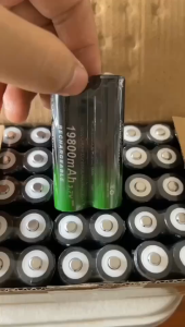 New High-Capacity 19800mAh 3.7V 18650 Li-ion Rechargeable Battery for Flashlights Long-Lasting Eco-Friendly