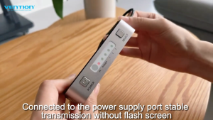 Vention HDMI Switcher 3 in 1 out HDMI Switch Selector 3 Ports 4K 2.0