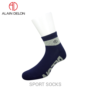 Alain Delon (3 Pairs) Men’s Breathable Cotton Spandex Half Length Sport Socks for Active Everyday Comfort – ADS22