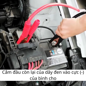Dây Câu Bình Ắc Quy Ô Tô Cao Cấp Hàng Loại 1 Chịu Tải 2000A Và Chịu Nhiệt 70 Độ C Tải Điện Nhanh Và An Toàn